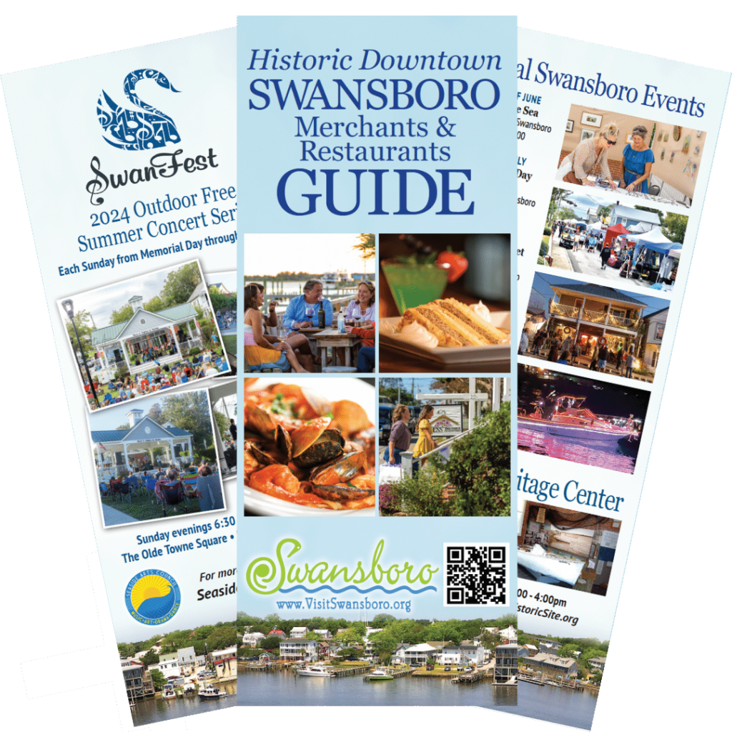 Merchants & Restaurants Guide & Map